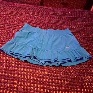 Teal tennis skirt